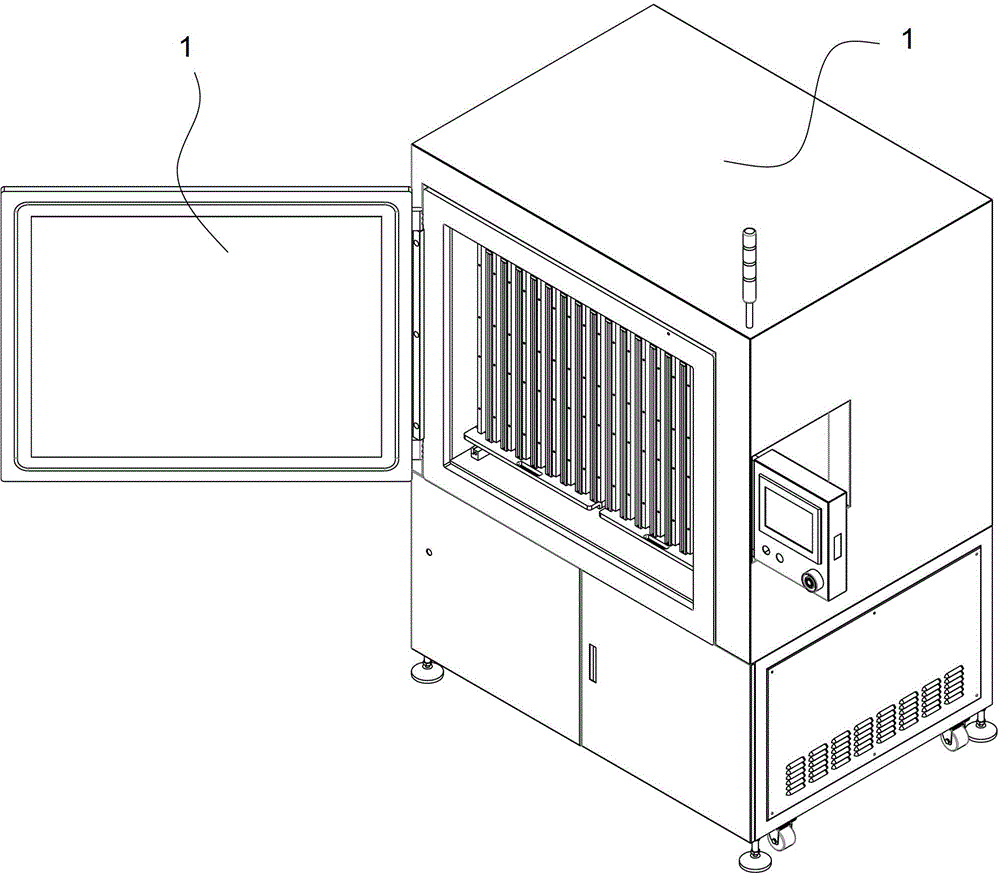 Plasma processing system with airflow limiting mechanism and method using same