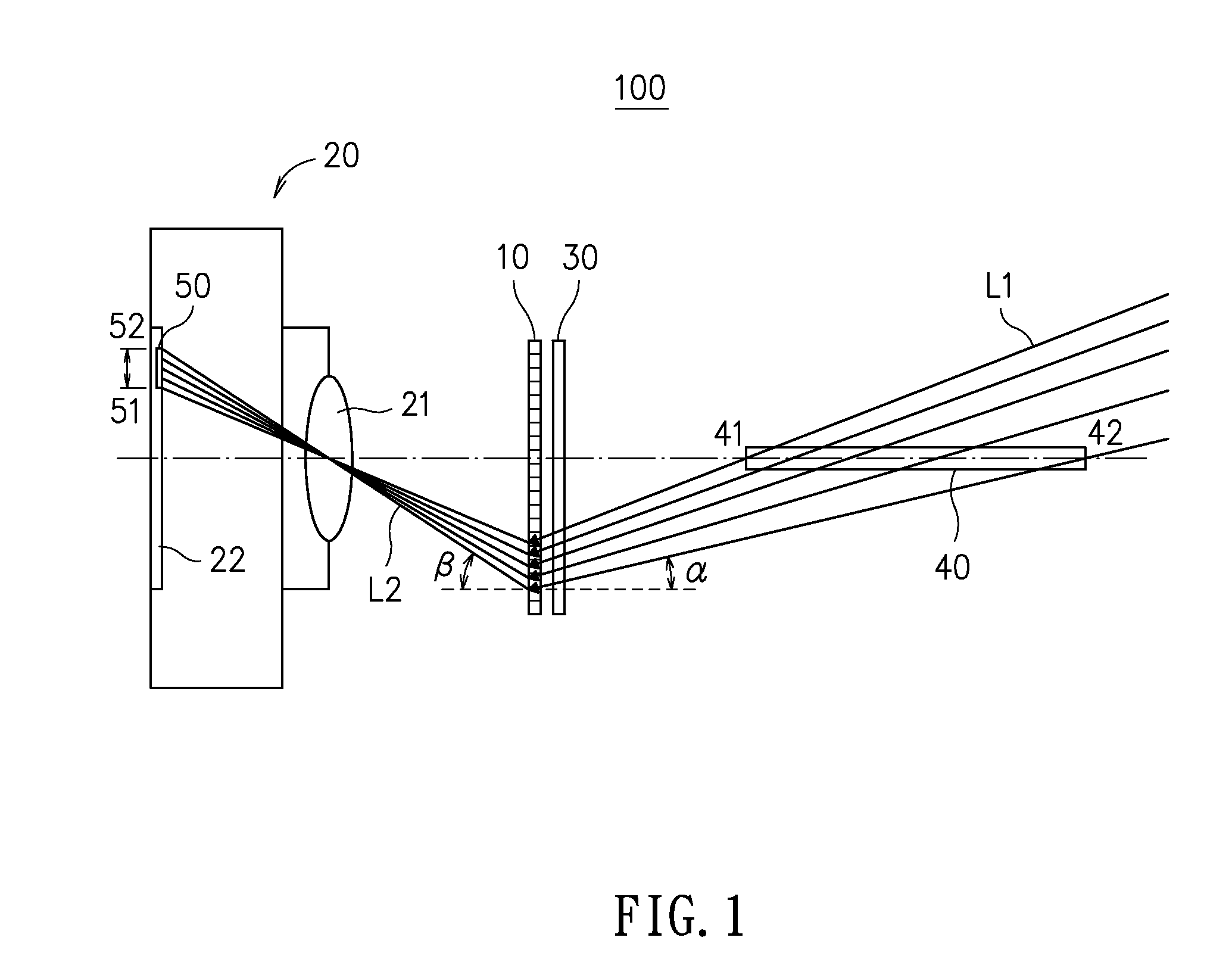 Stereovision system and method for calcualting distance between object and diffractive optical element