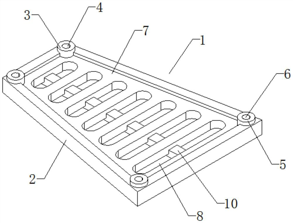 Mining machinery cast steel guard plate