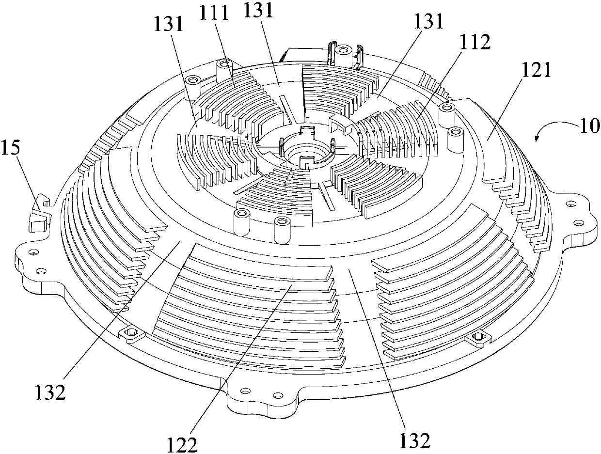 Coil plate and cooking electrical appliance