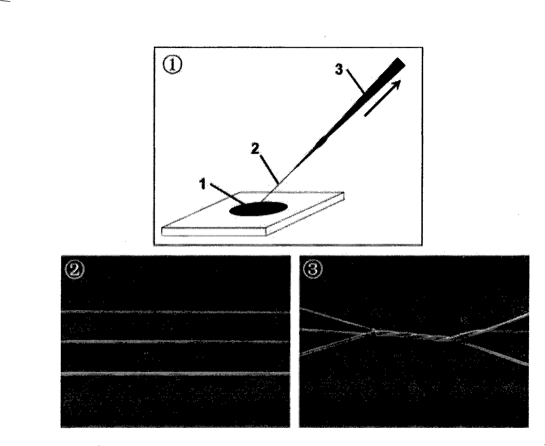Method for preparing polymer nanometer optical waveguide coupling beam divider
