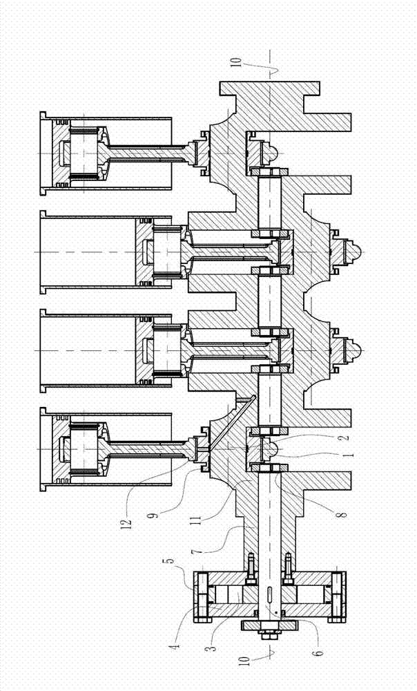 Variable compression ratio device with connecting rod journals and eccentric sleeves