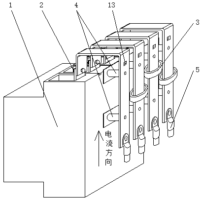 Uninterrupted operation system of low-voltage distribution box