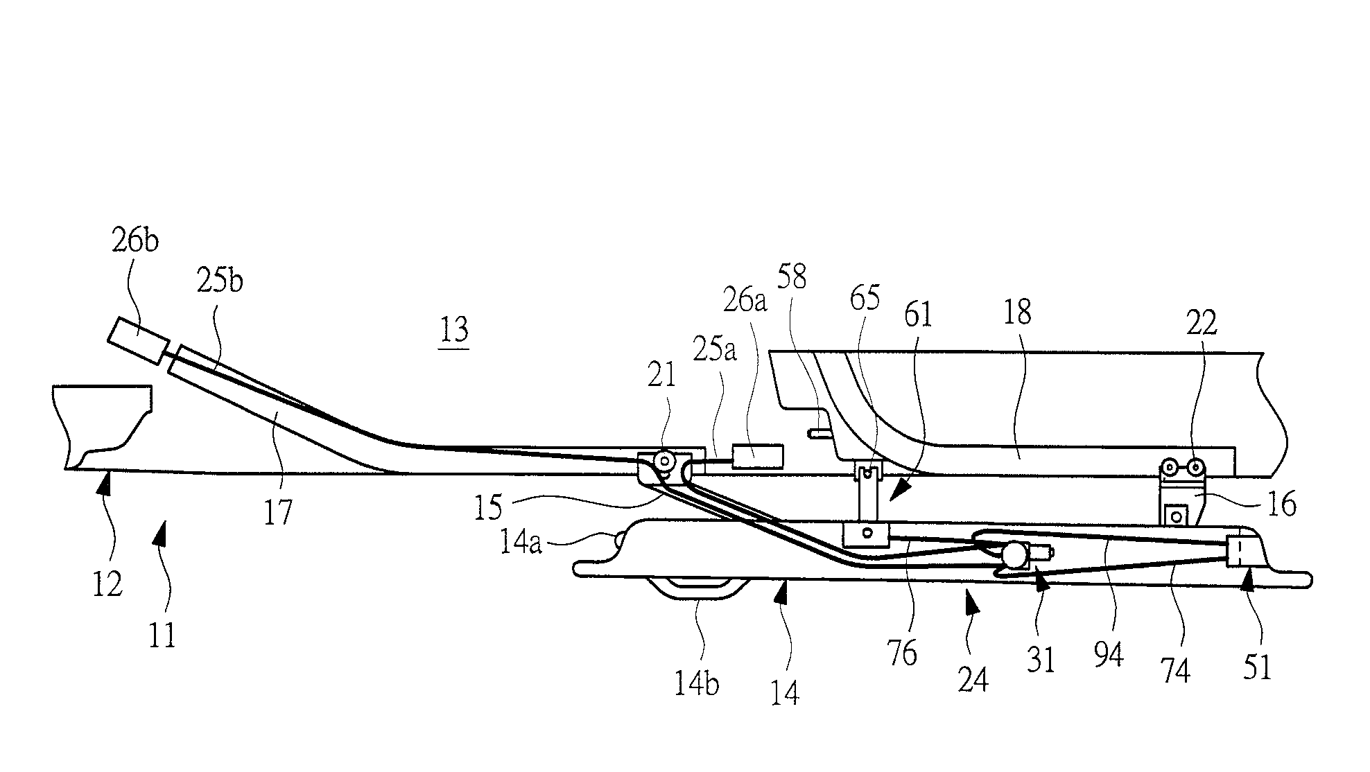 Opening/closing apparatus for vehicle