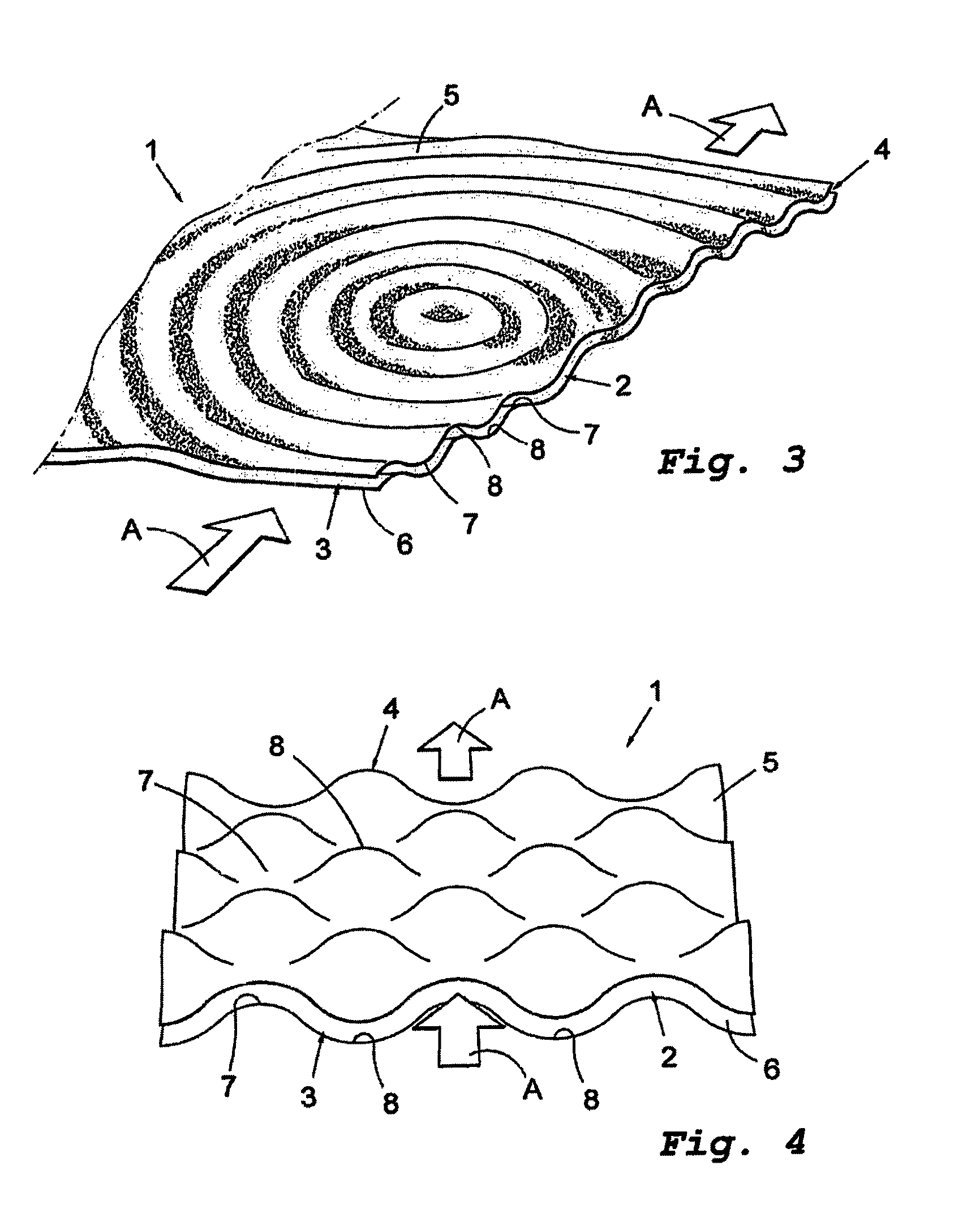Sound dampening flow channel device