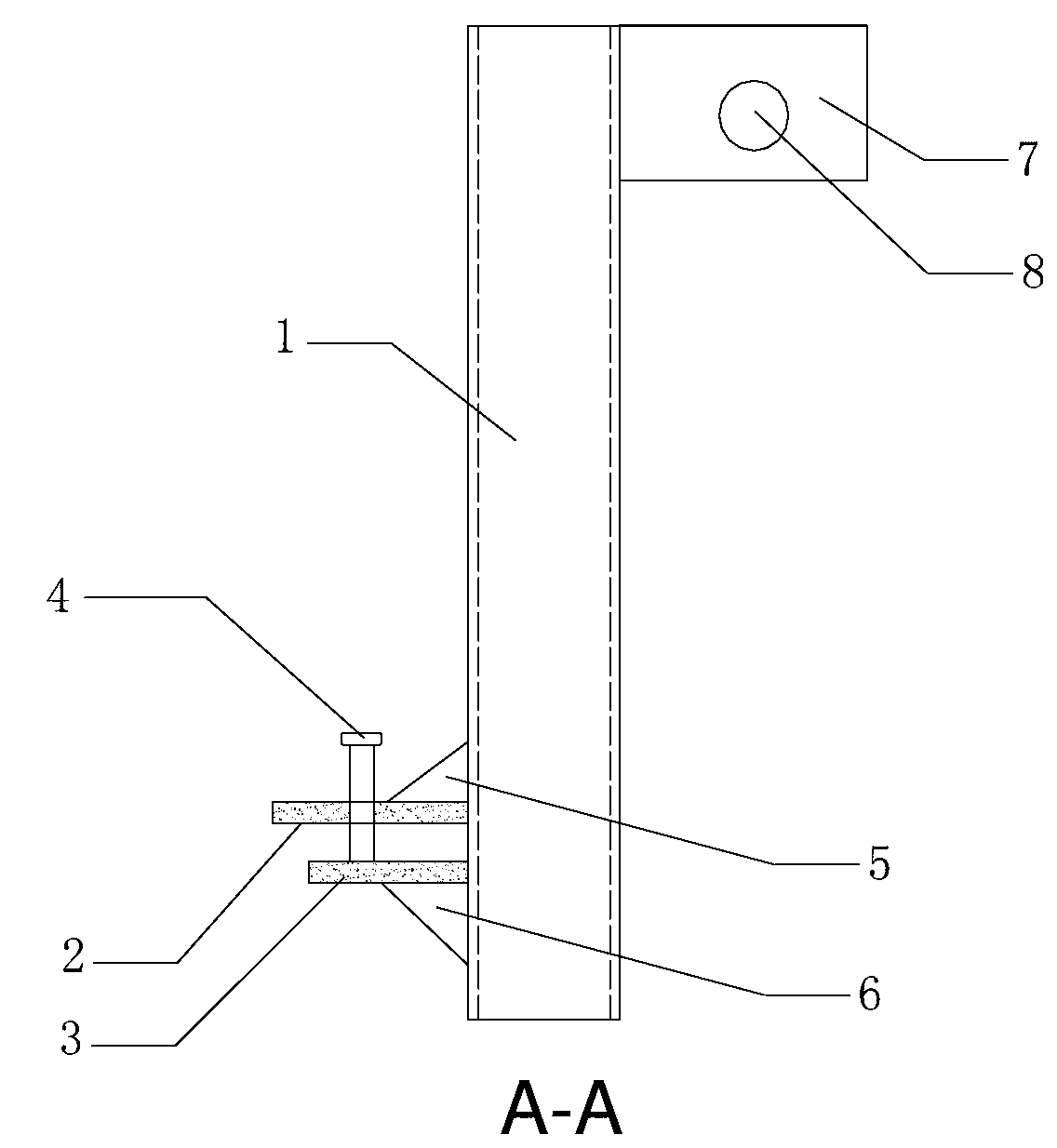 High-altitude safety fence for steel structure assembling and manufacturing method of high-altitude safety fence