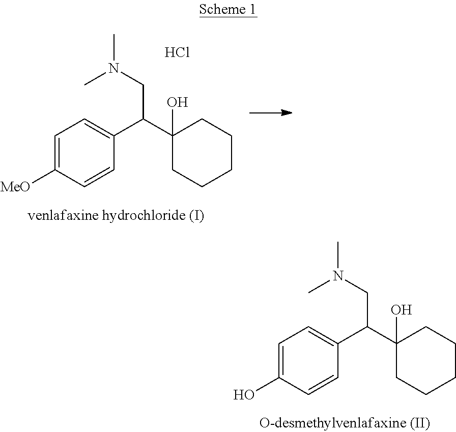 Process for preparing o-desmethylvenlafaxine