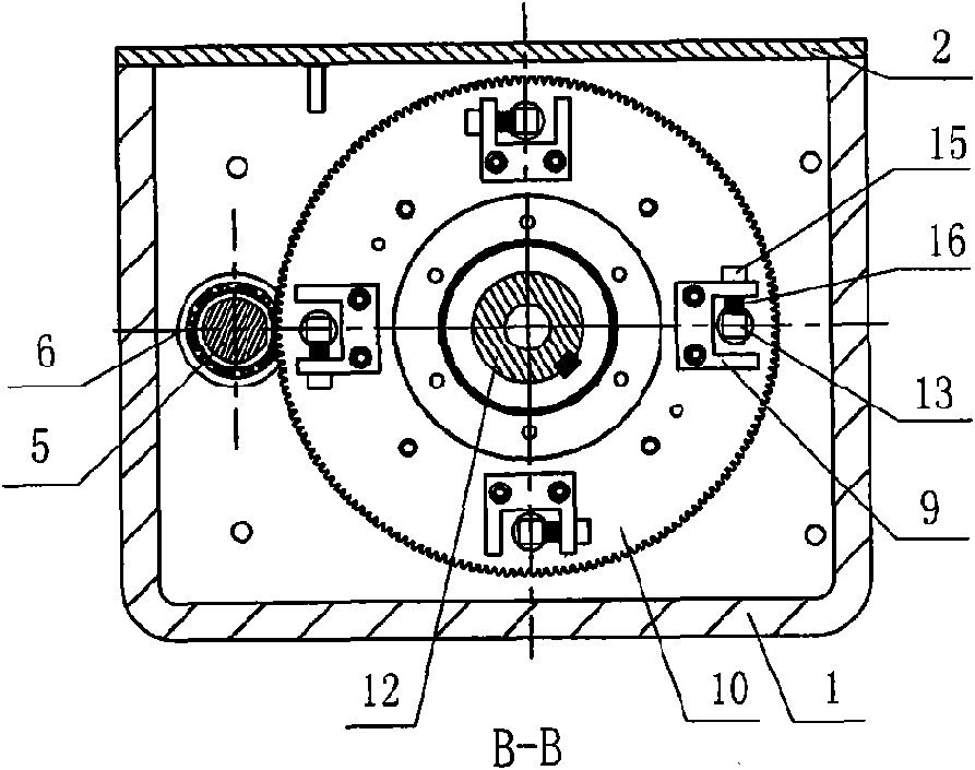 Gapless transmission device of numerical control contour grinder