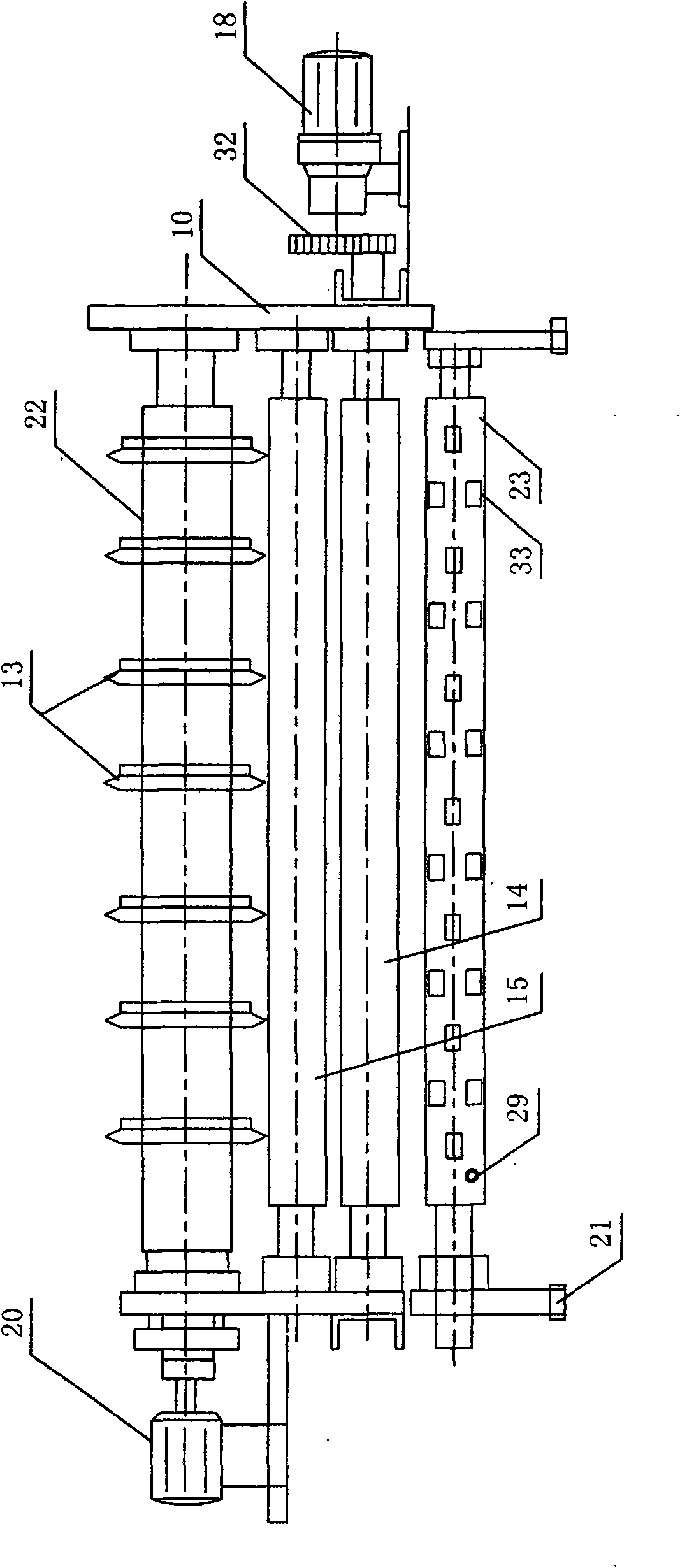 Electret, dividing and cutting machine for non-weaving cloth