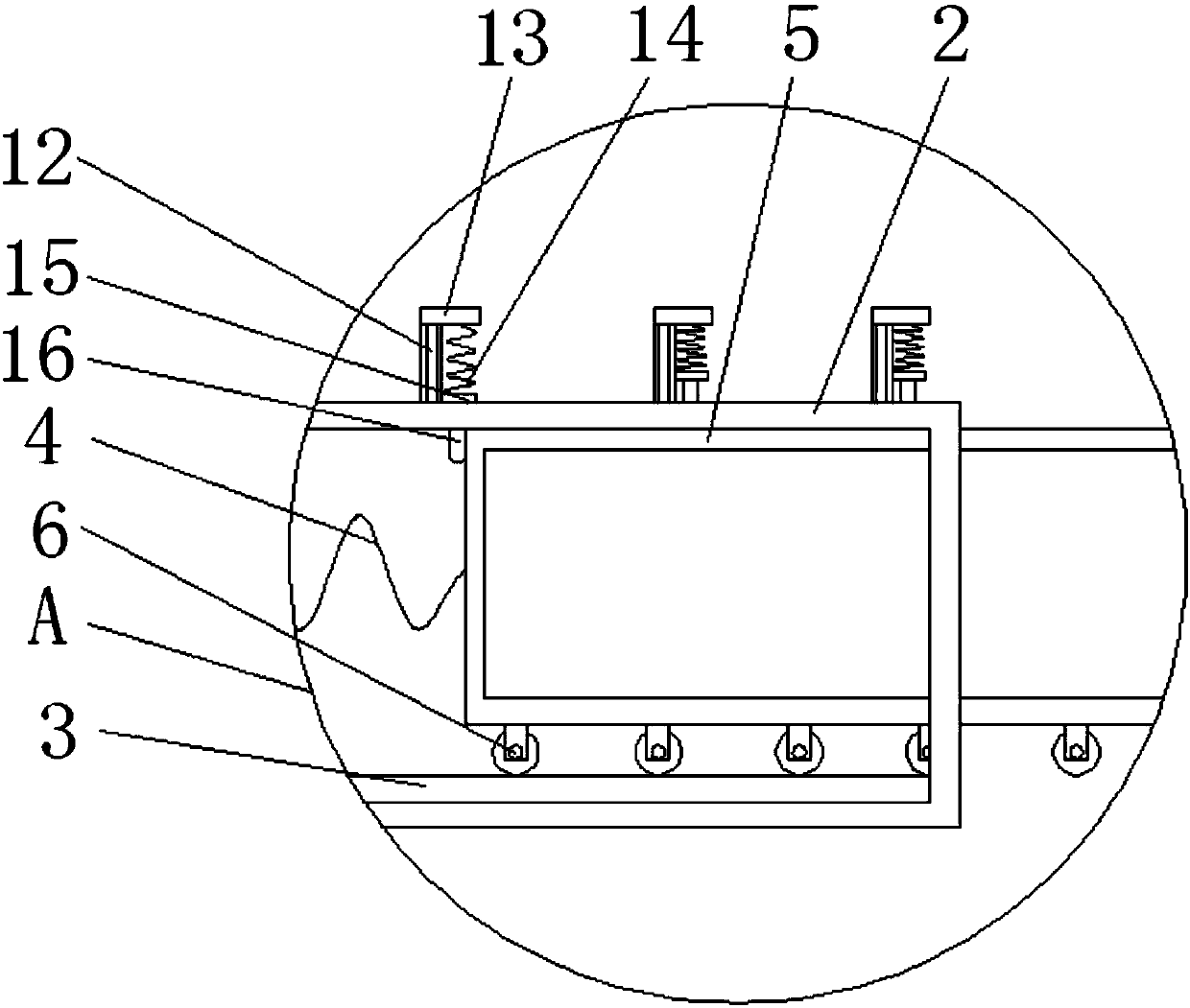 Three-roller grinder capable of adjusting drum distance