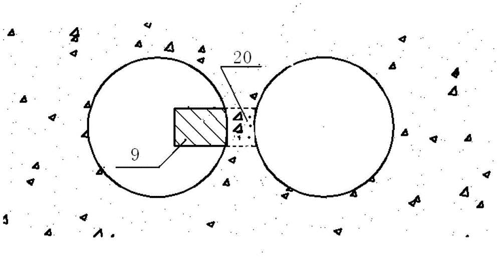 On-site measuring device for concrete strength