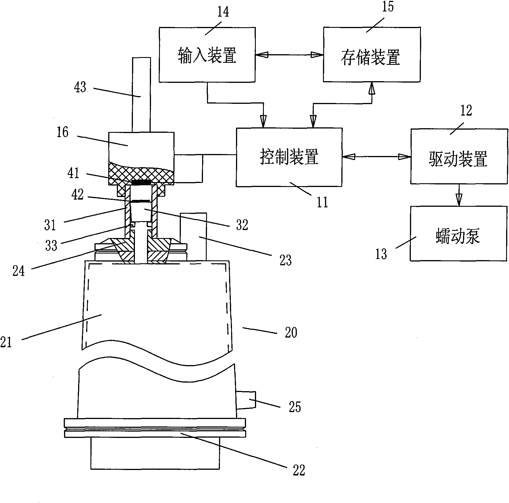 Pressure detection device and microbial detection film system