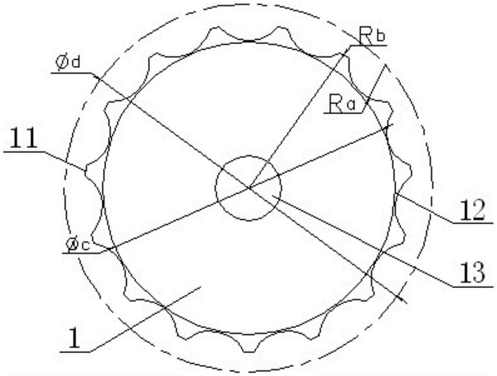 Traction motor bearing taking-out device and method