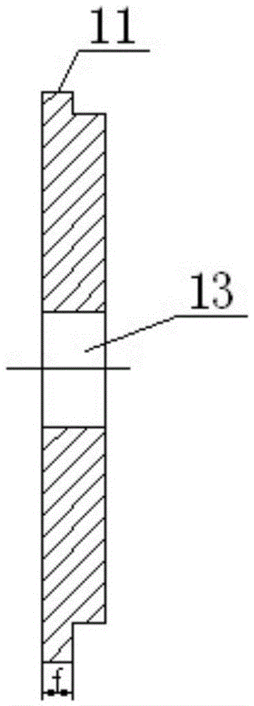 Traction motor bearing taking-out device and method