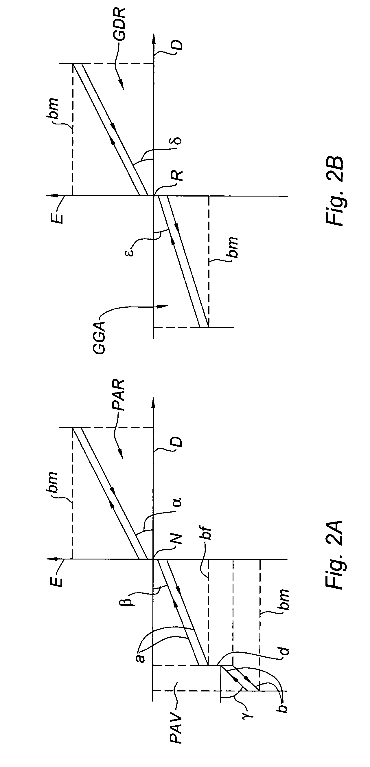Control system including two control columns that are coupled to enable controlled members to be placed in required positions