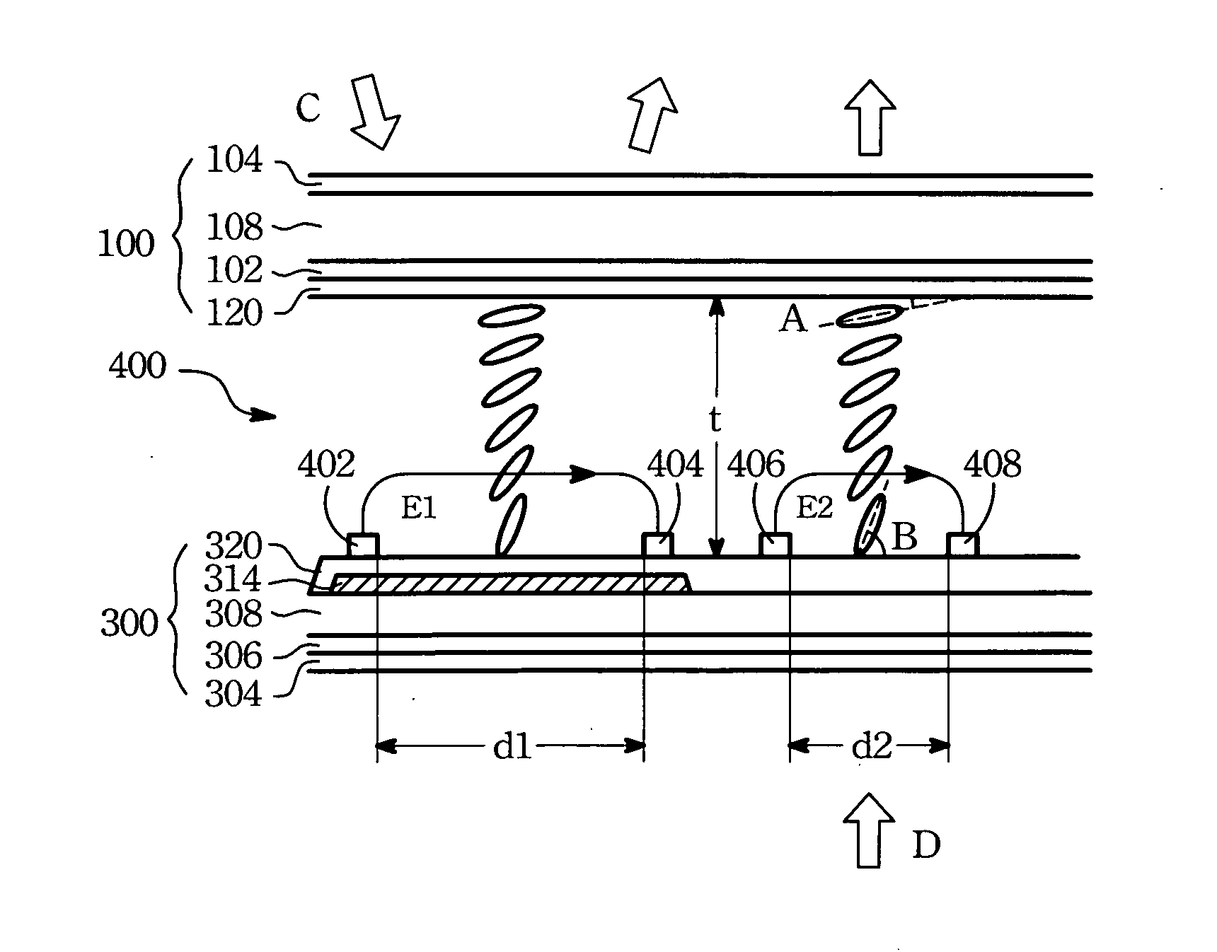 Pixel device of a transflective-type LCD panel