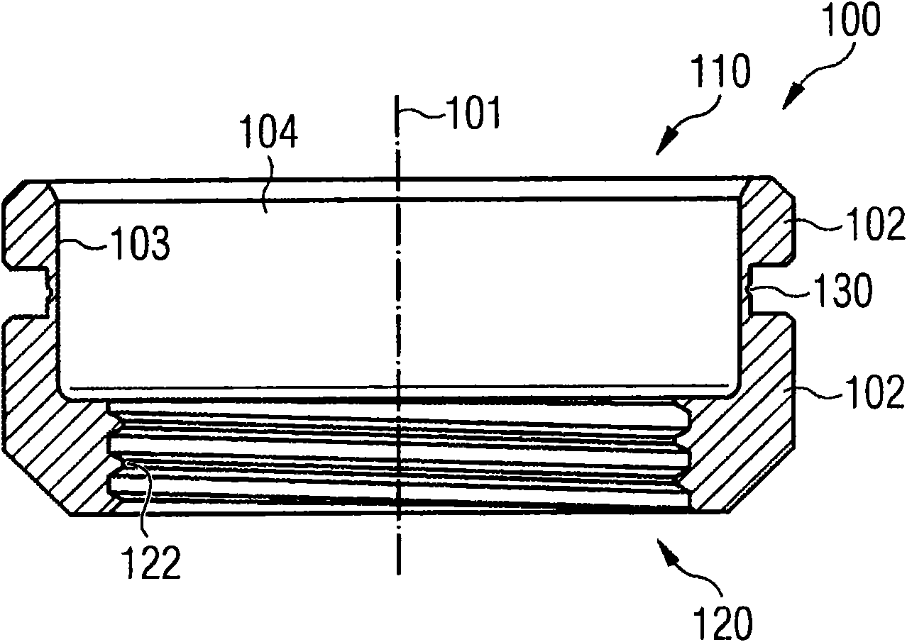 Coupling element for connecting actuator to valve