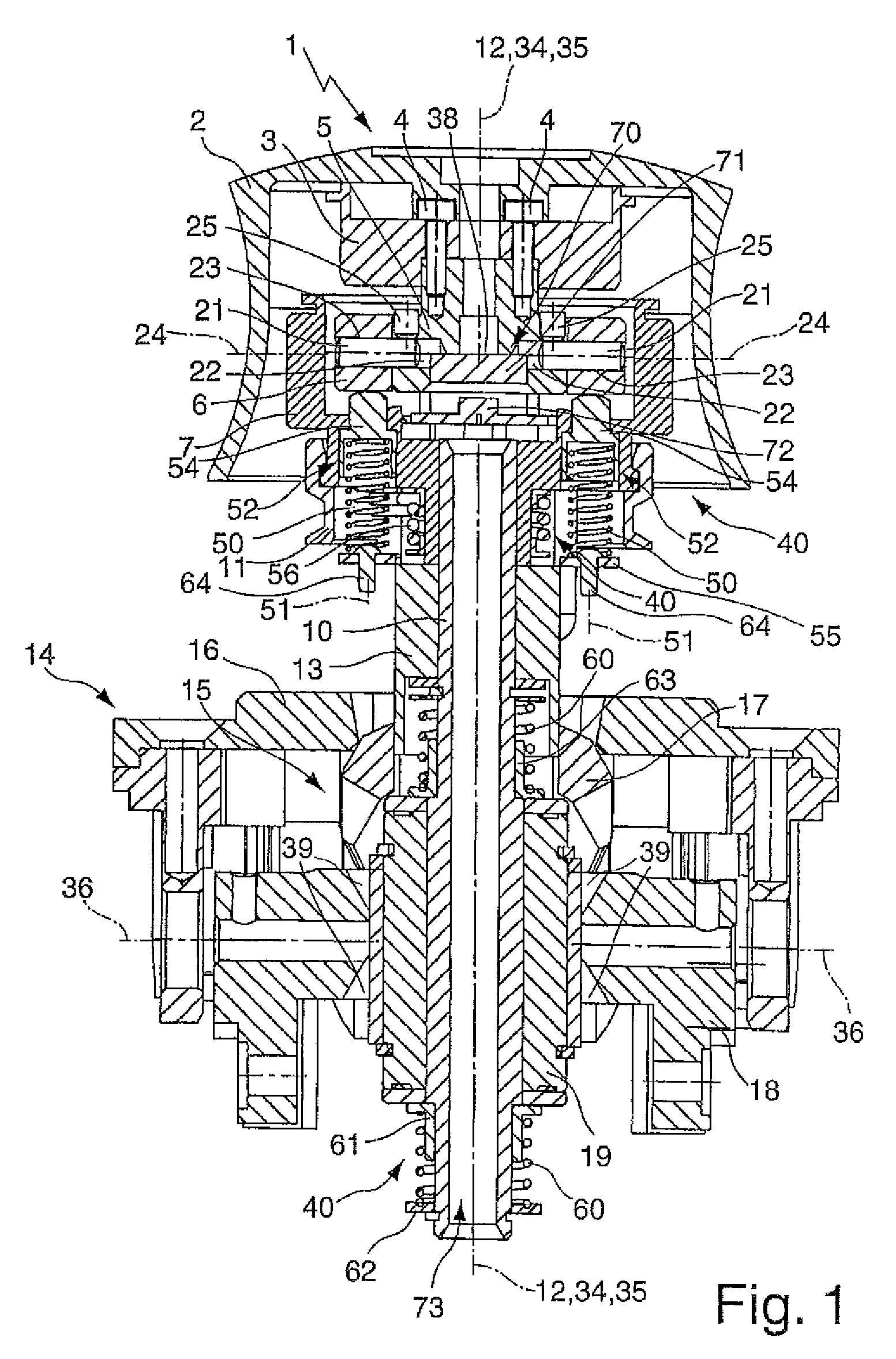 Multiple-axis manual control device