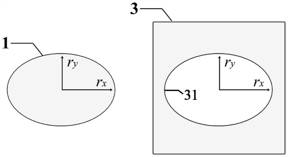 Terahertz band-pass filter structure unit and continuous modulation method
