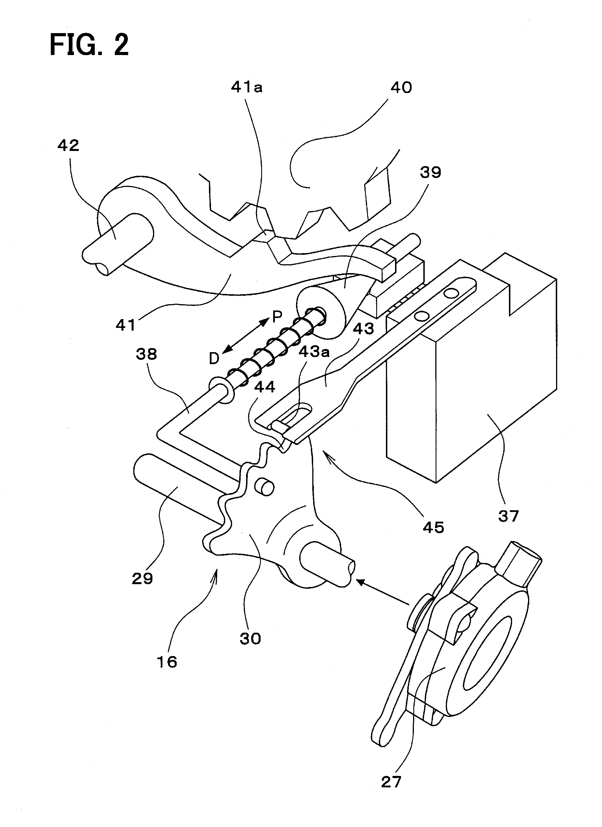 Shift position switching controller