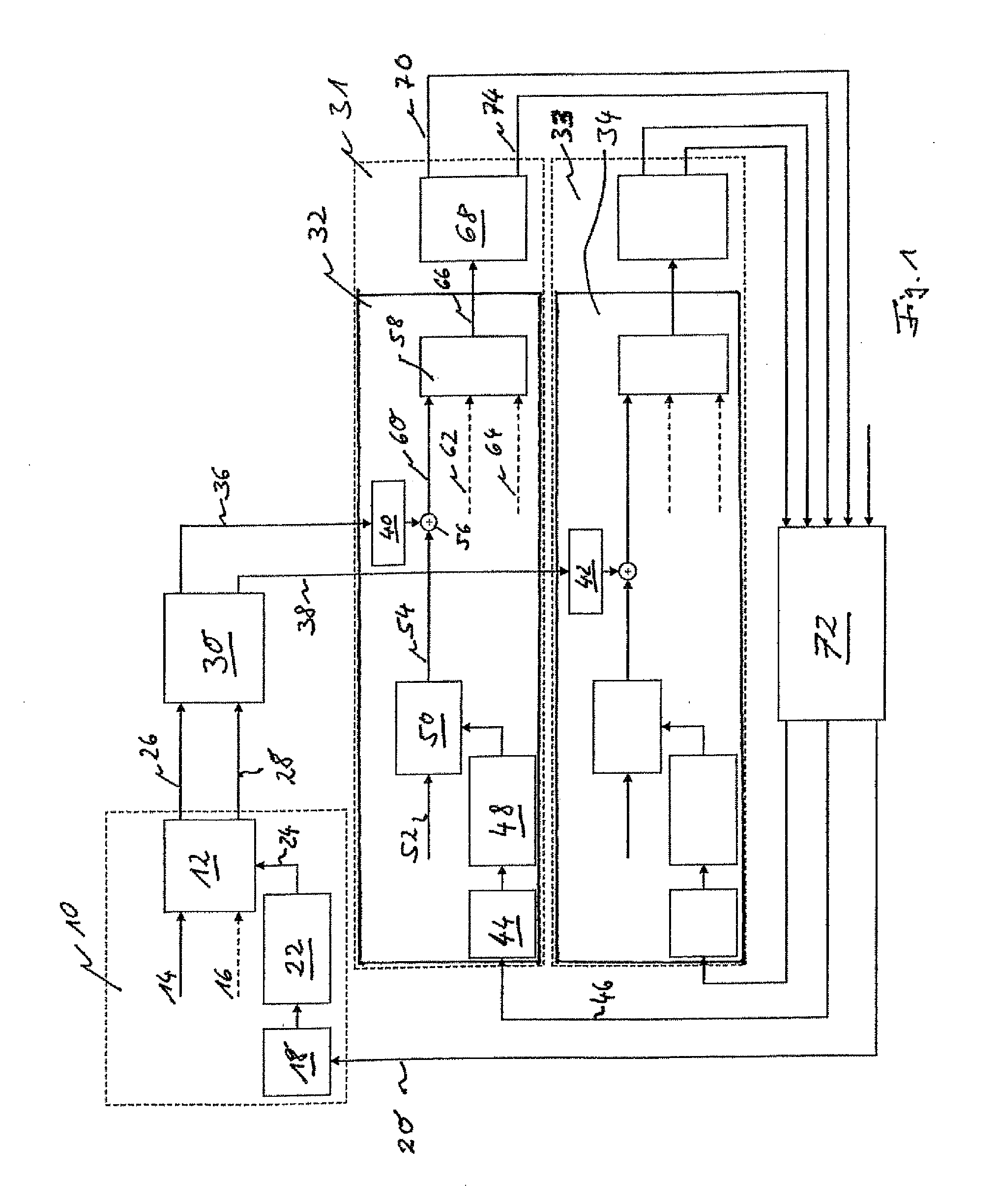 Wind farm with plural wind turbines, and method for regulating the energy feed from a wind farm