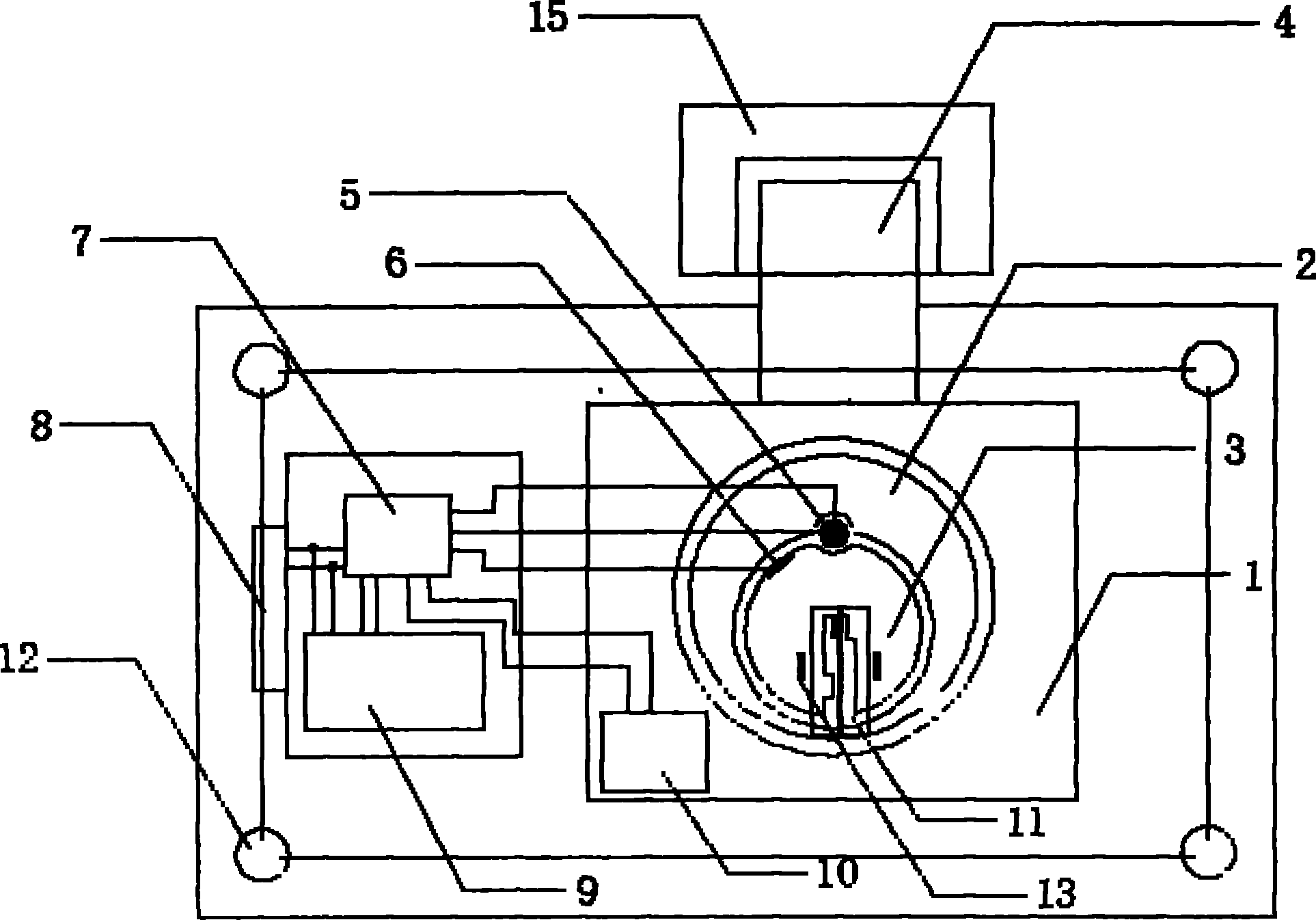 Theft-proof alarm door lock