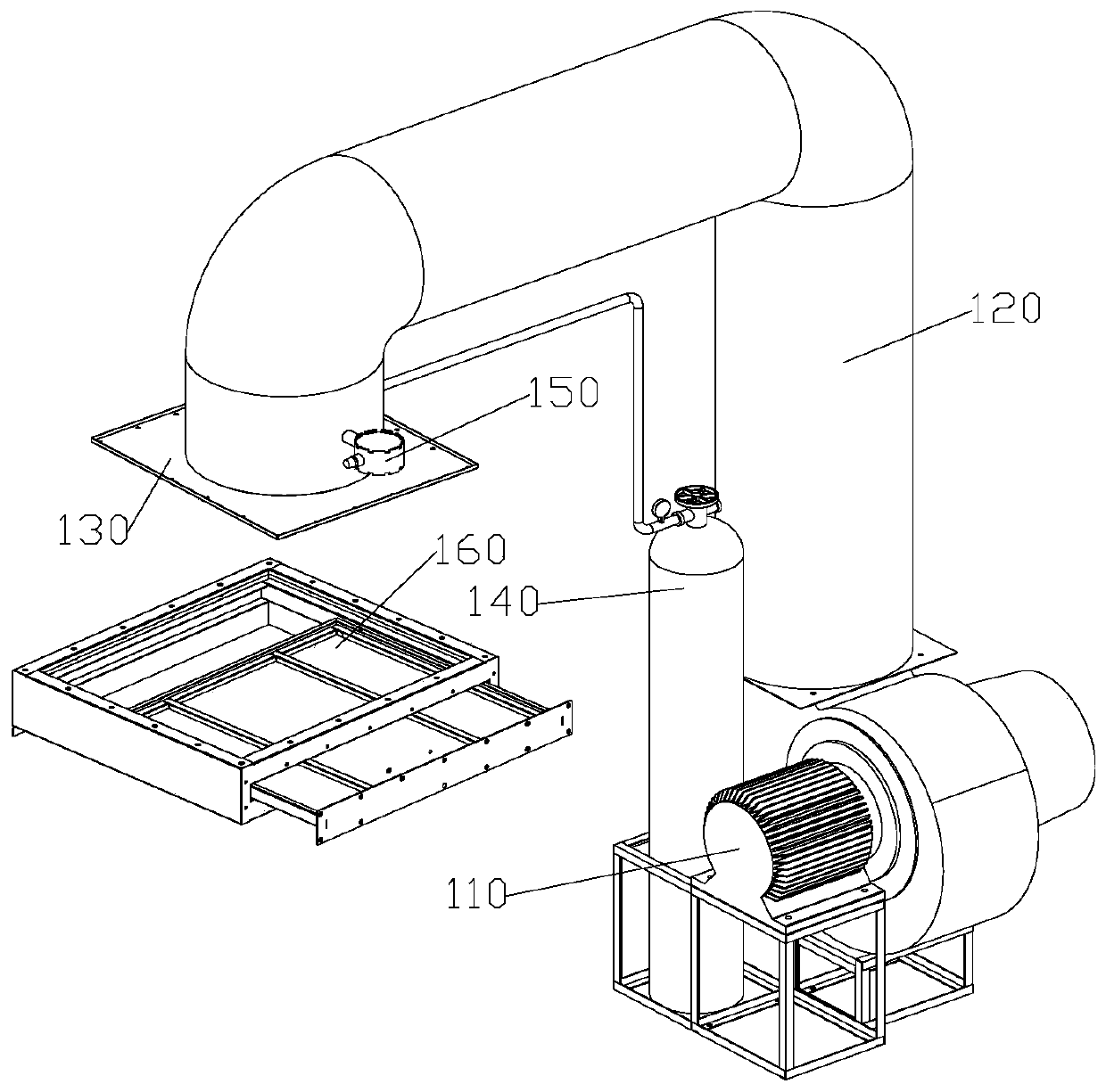 Wet dust filter