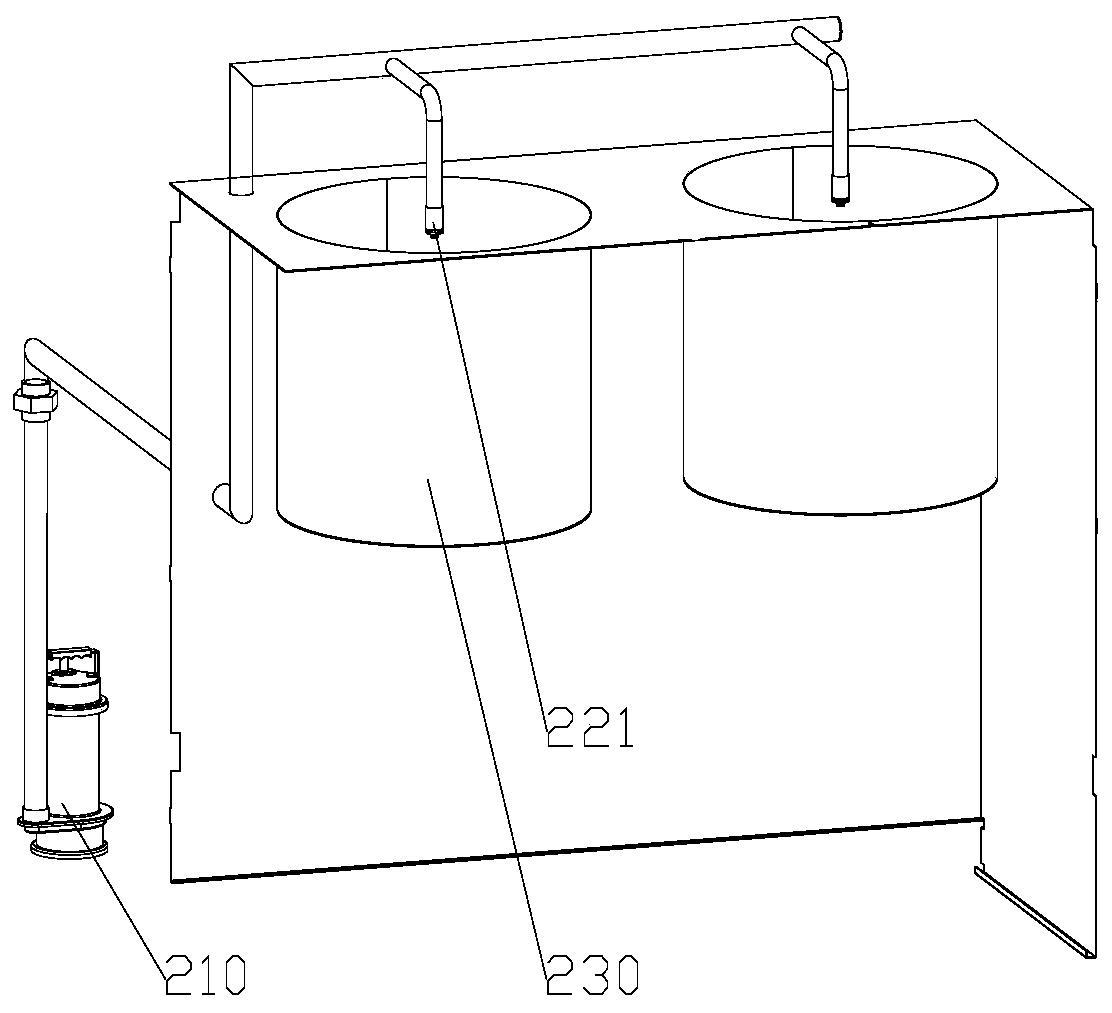 Wet dust filter