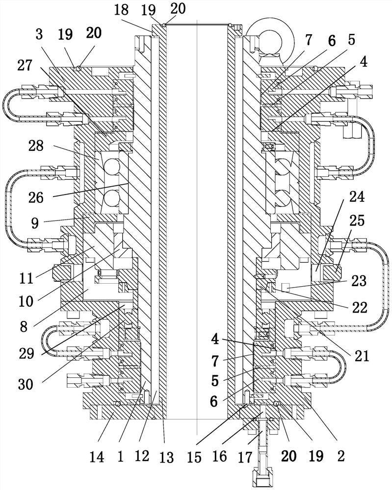 High-speed rotating magnetohydrodynamic drive for etching machine