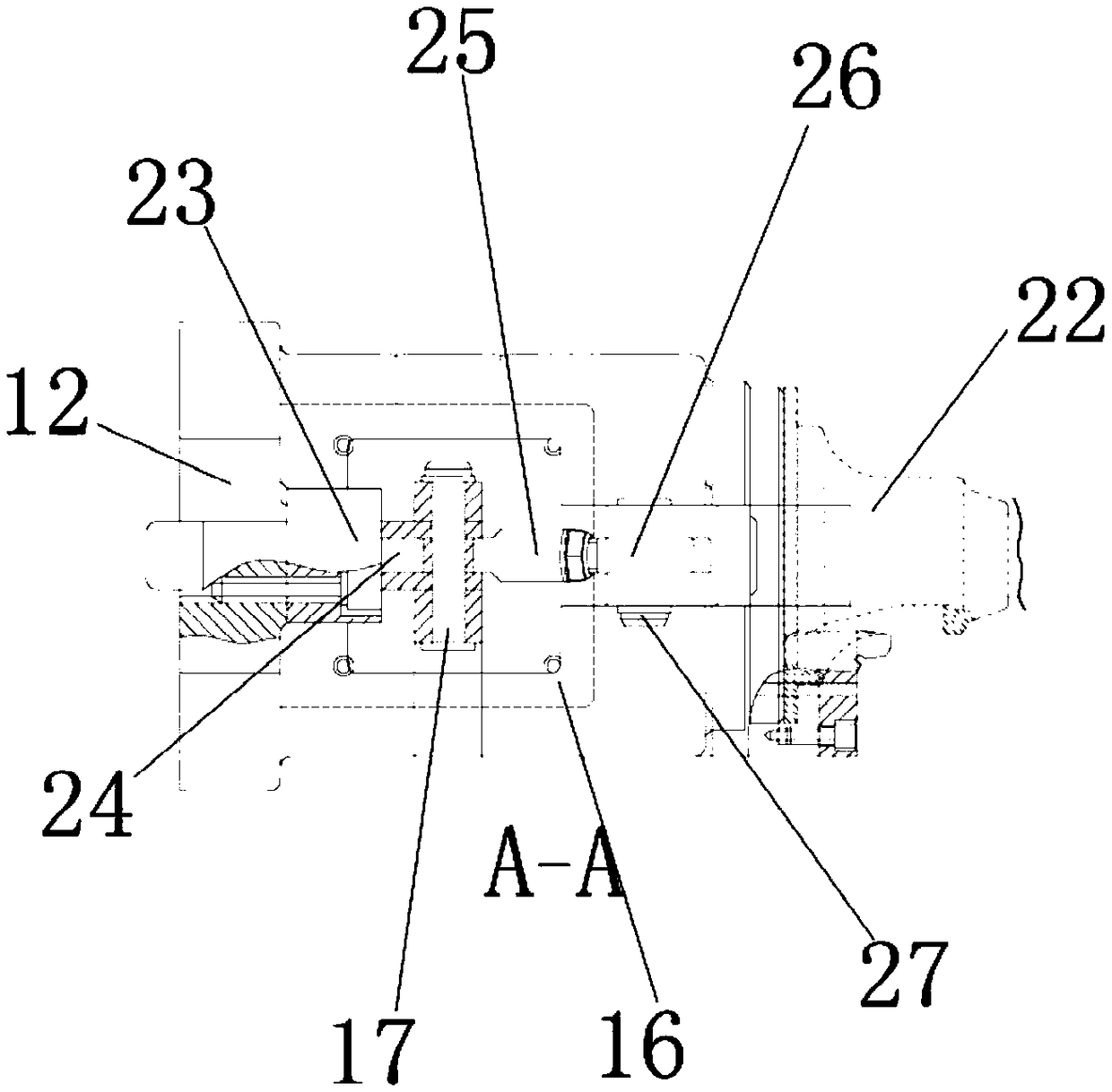 Clamping method for detecting bearing capacity of high strength bolt for steel structure