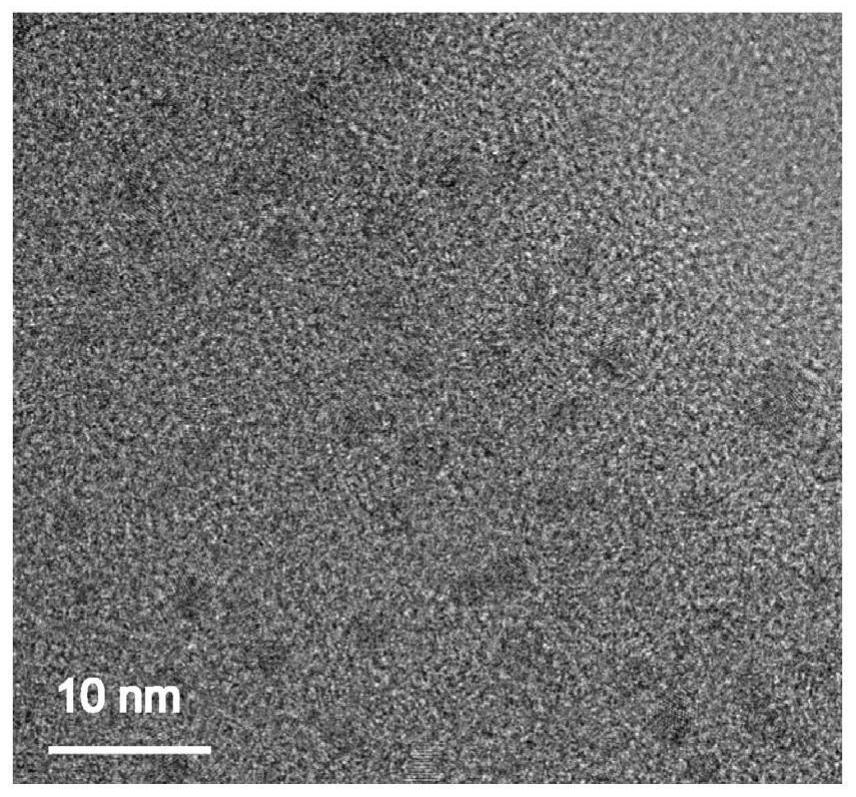 Preparation method and application of carbon nanodots with efficient antibacterial properties