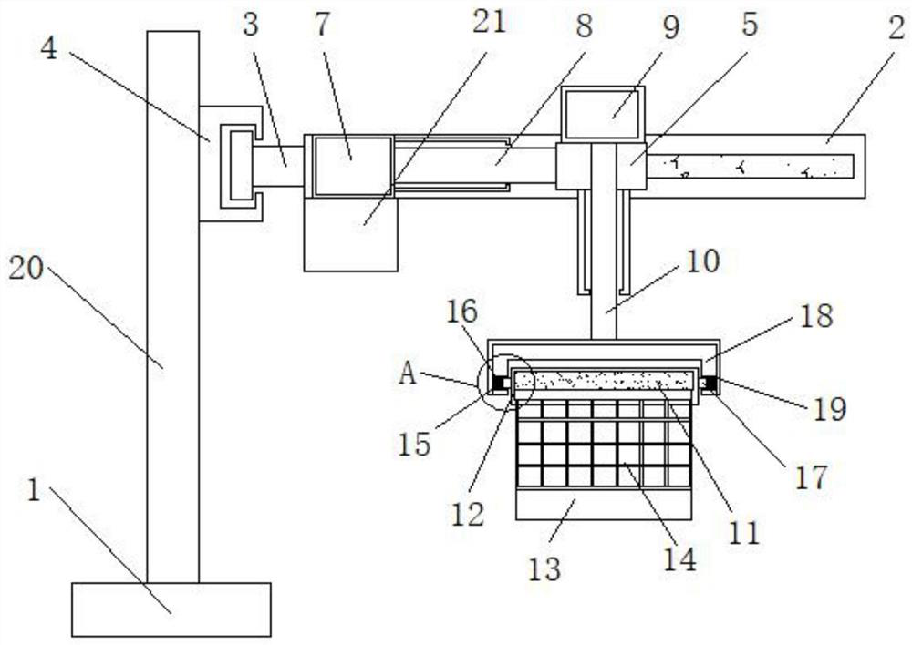 A high-precision cutting device for aerated concrete blocks