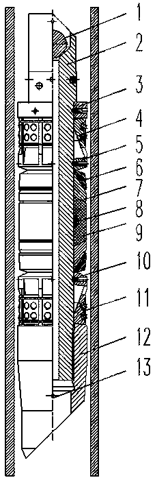 A degradable drill-free bridge plug