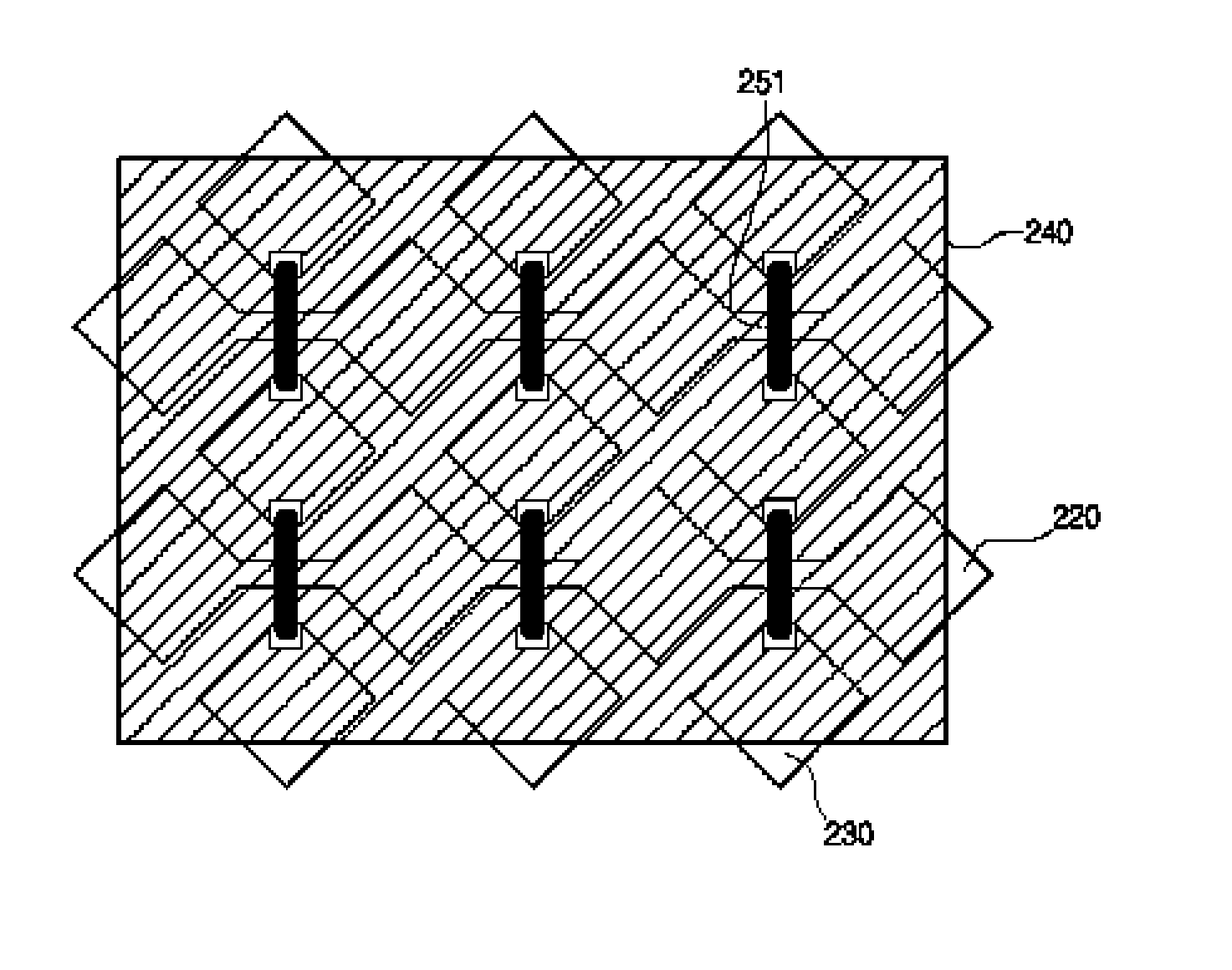 Electrode pattern of touch panel and method of manufacturing the same