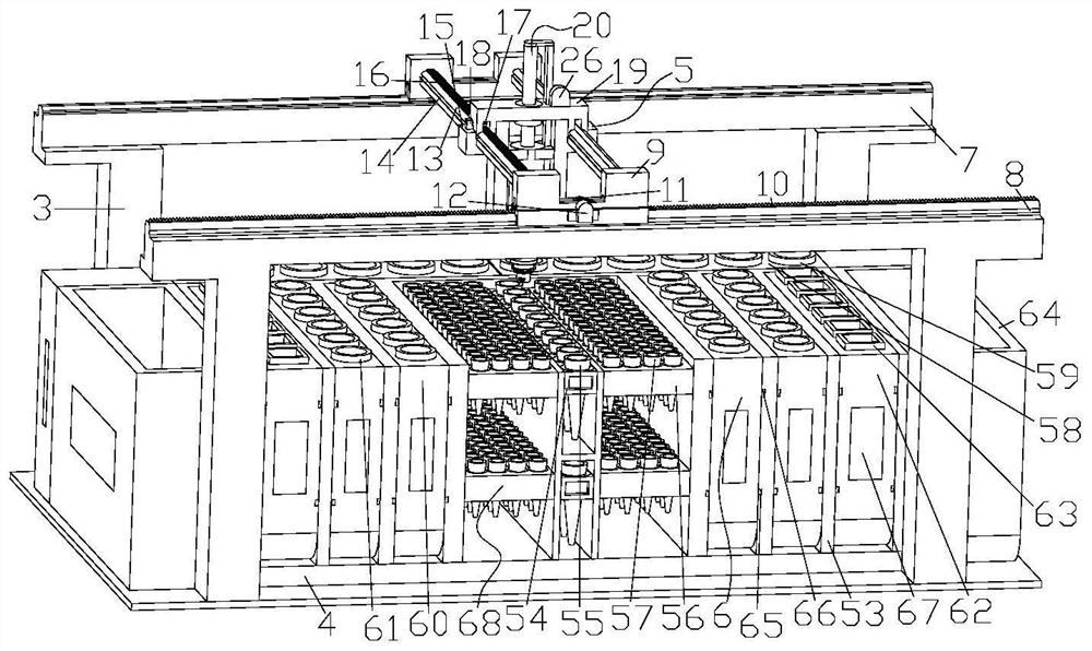 Pesticide residue detection method for food detection