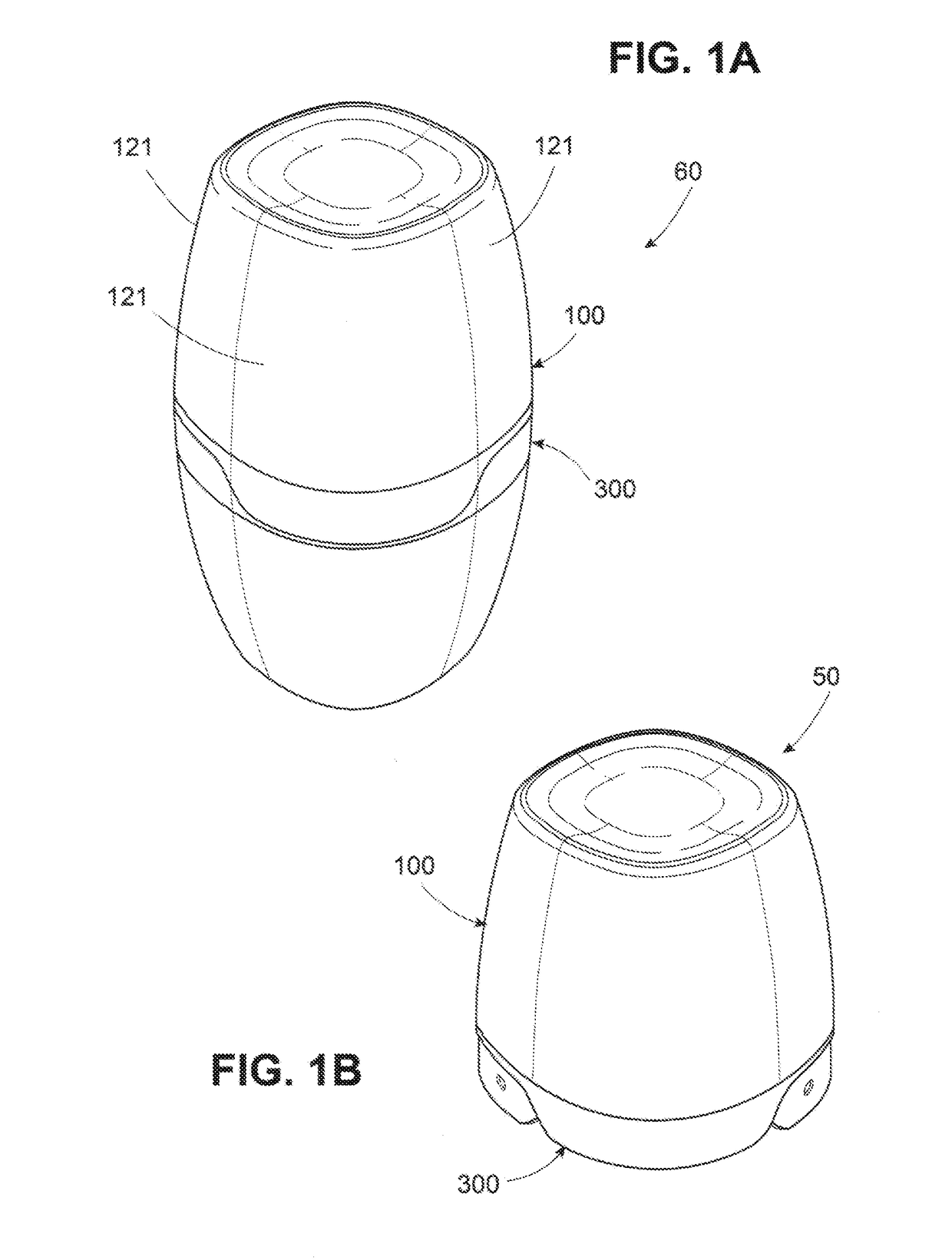 Dual-Ended Lip Balm Container