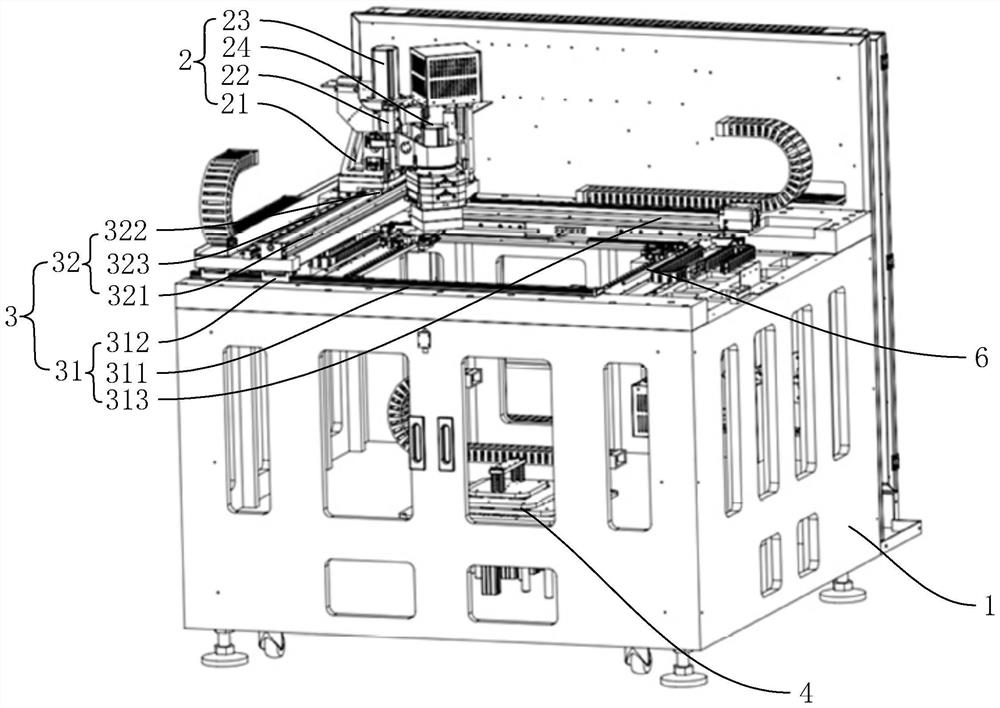 Electrical property detection device for flexible circuit board