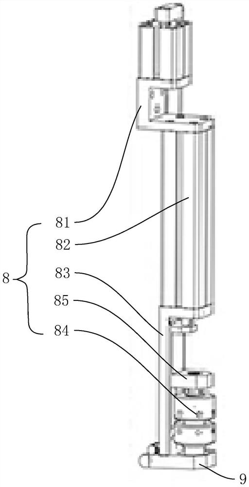 Electrical property detection device for flexible circuit board