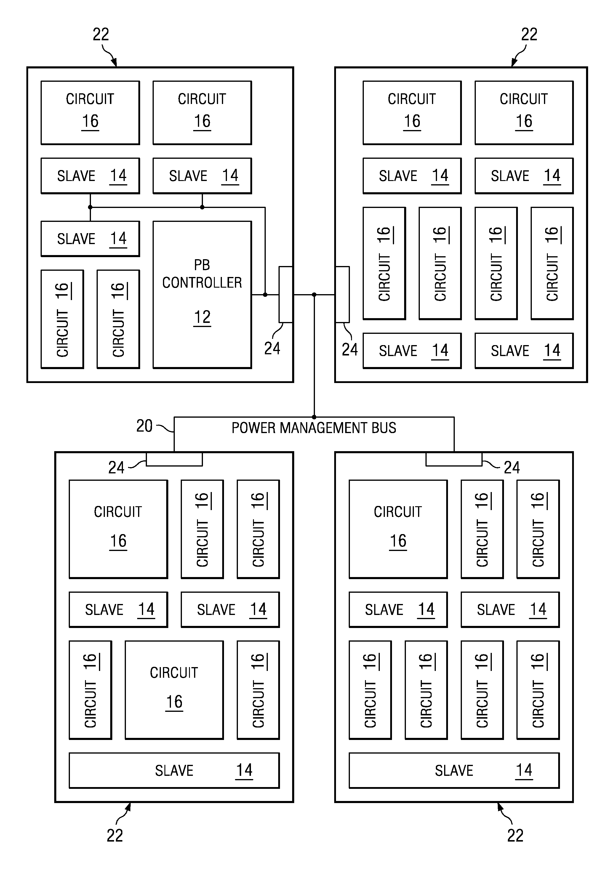 Distributed power management