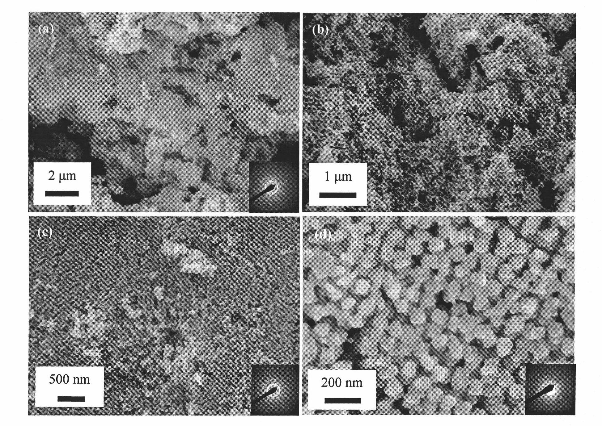 New method for preparing polycrystalline SrFeO3 with three-dimensional ordered macroporous structure