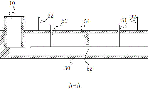 Horseshoe multi-area mixing flow stirring type super-efficient marsh gas generation system