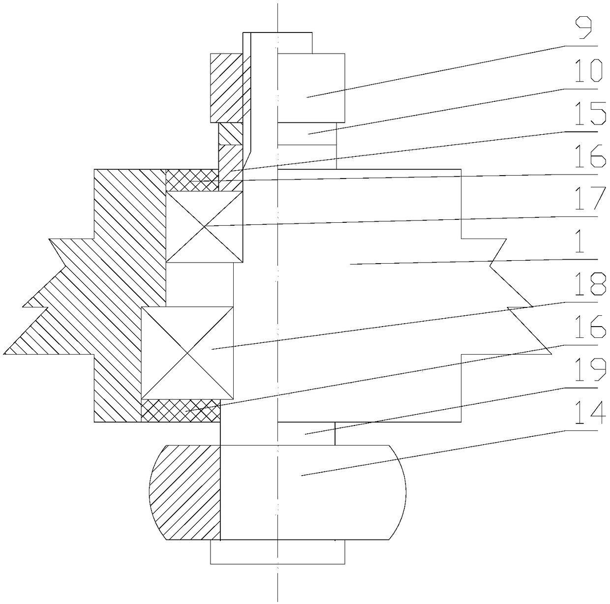 Roller cam direct drive transmission mechanism