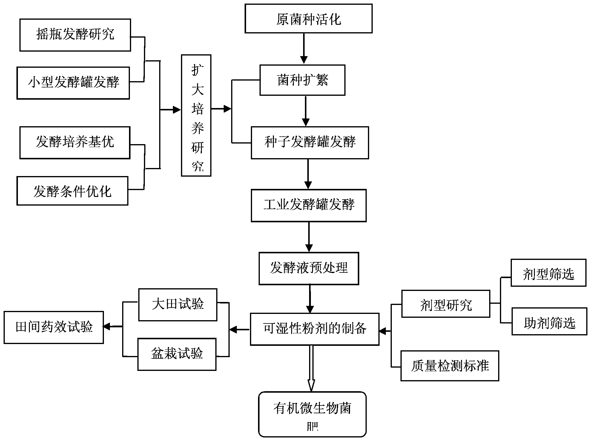 Novel organic microorganism bacterial manure and preparation process thereof