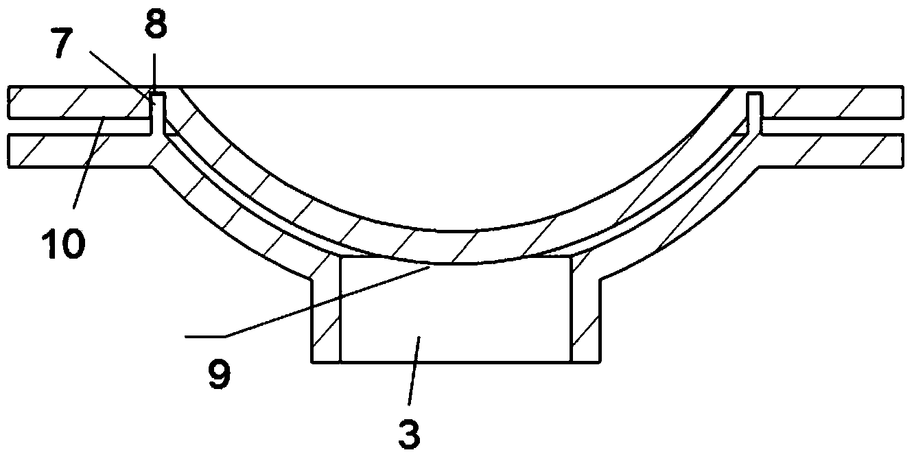 Flow scattering device