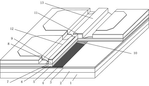 A Broad Spectrum Multi-Wavelength Fabry-Perot Laser