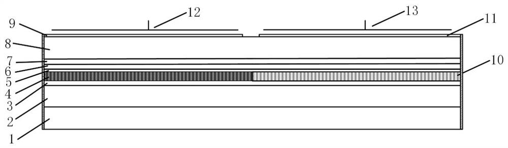 A Broad Spectrum Multi-Wavelength Fabry-Perot Laser