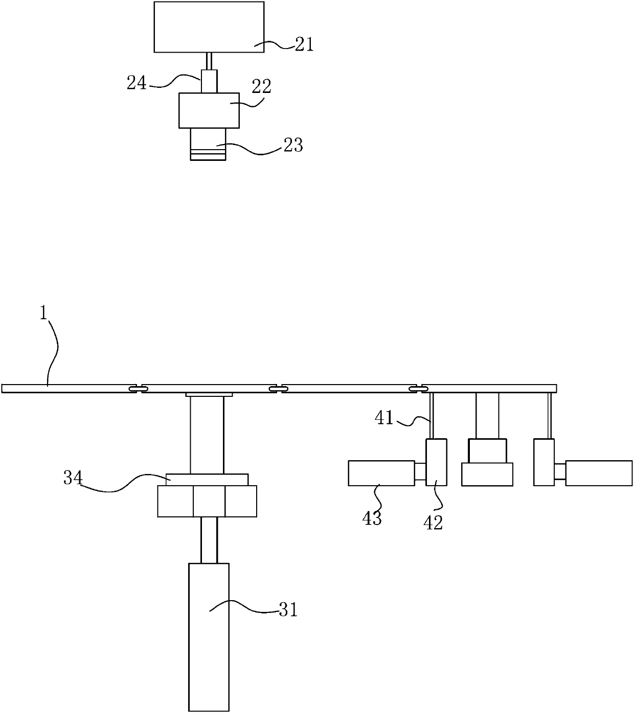 No. 9 battery electrode polarity selection mechanism