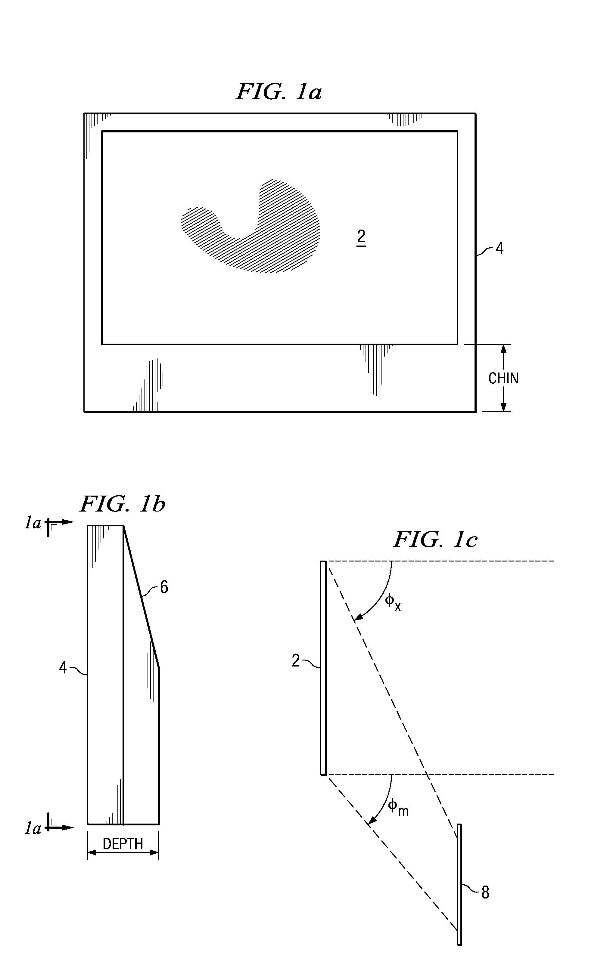 Optical System for a Thin, Low-Chin, Projection Television