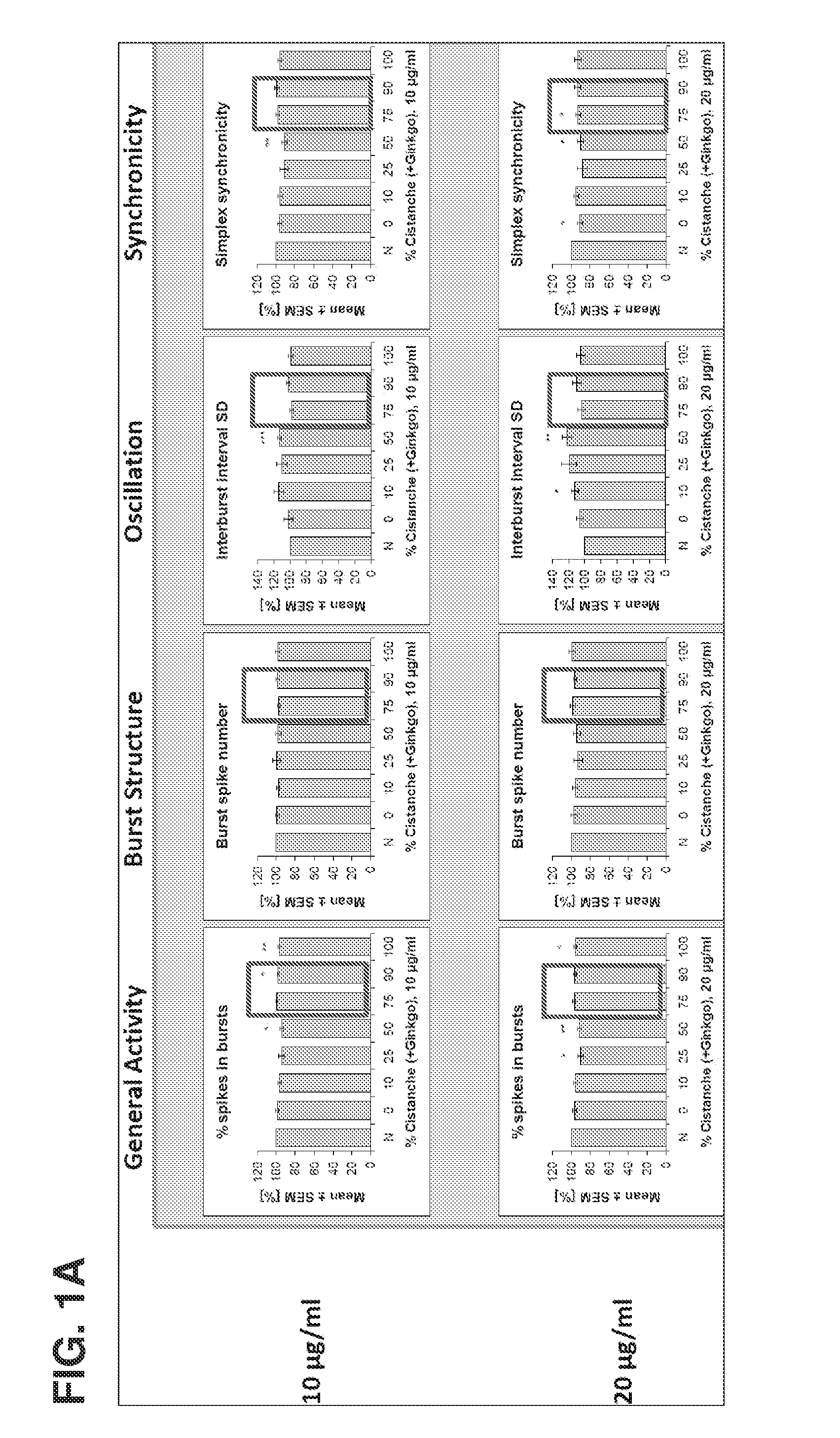 Method for improving memory of a subject using a composition comprising cistanche and ginkgo extracts