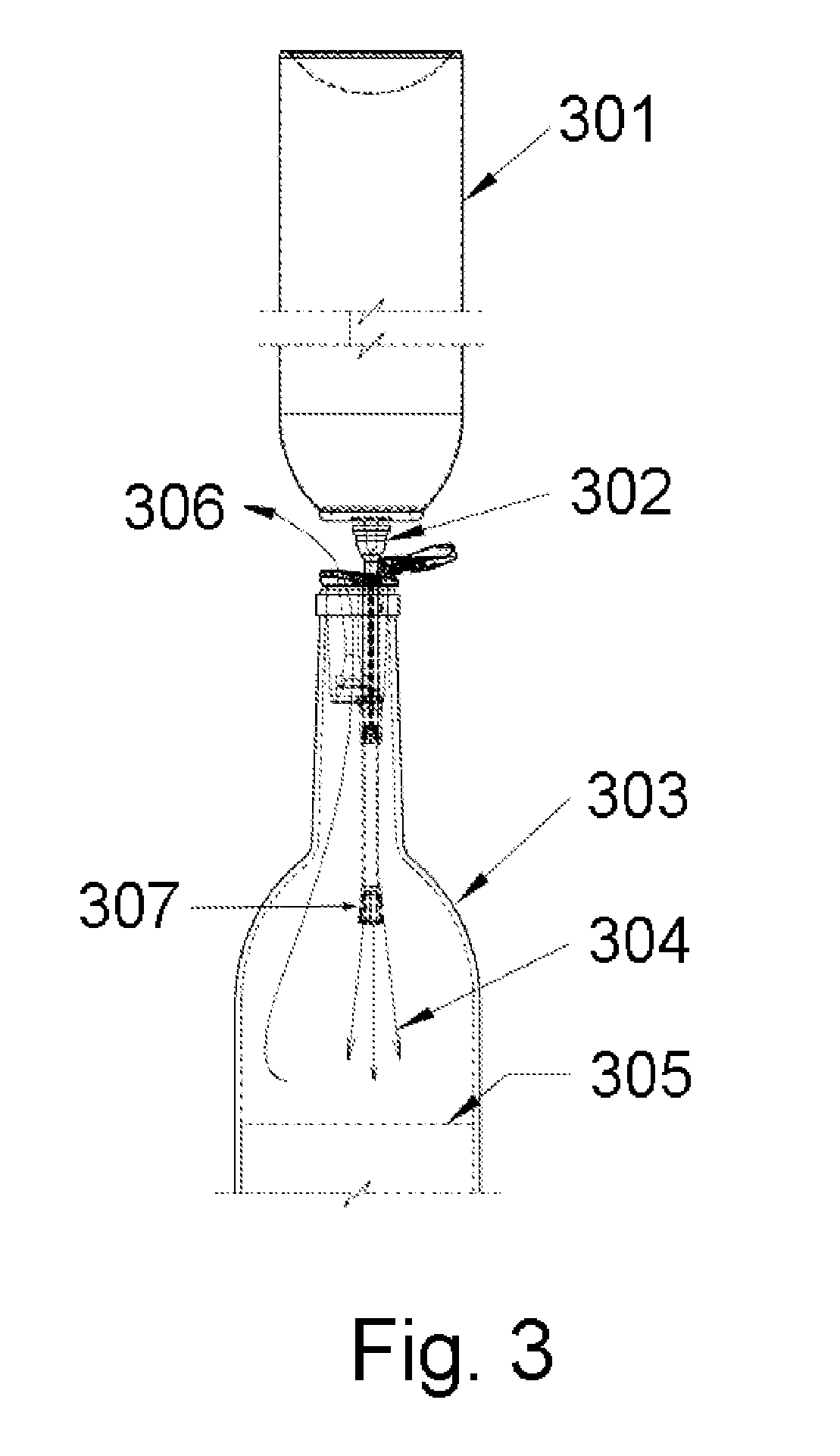 Combination aerator, pourer, preserver, and stopper for a container